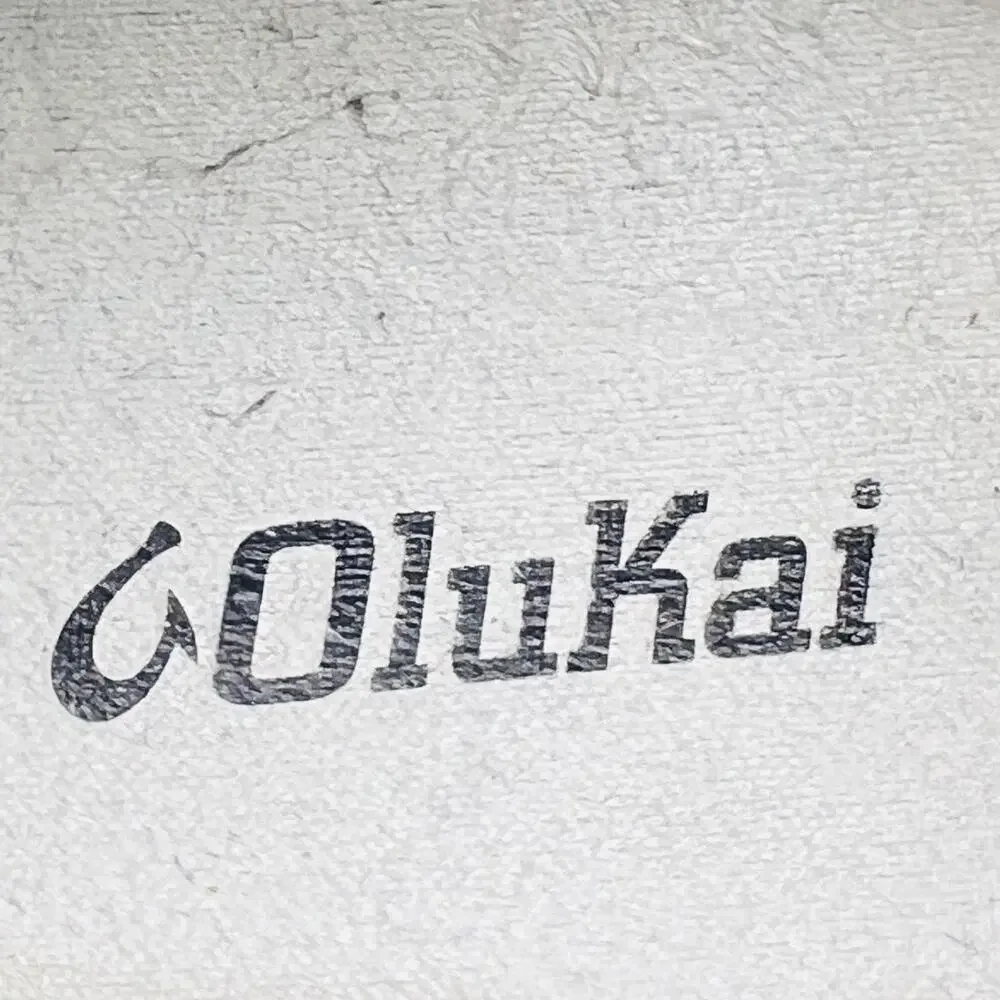 OluKai Shoes Mens 13 Gray Suede Mesh Punini Low Top Casual Sneakers Comfort